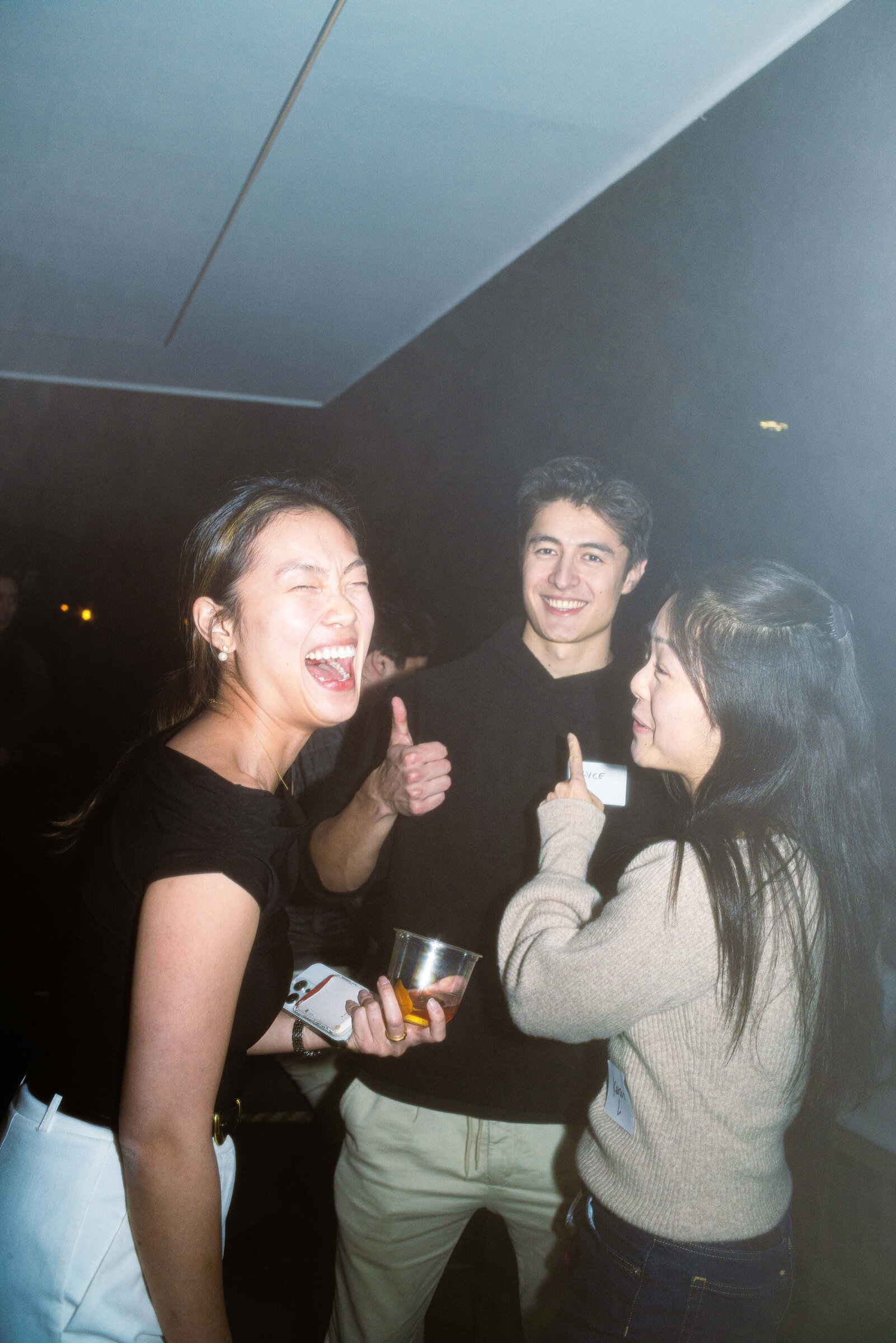 Cognition team members at event